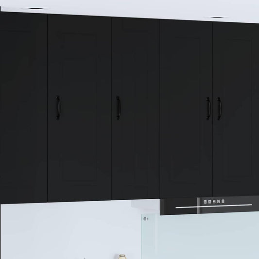 Kitchen Cabinet Black 30 x 31 x 100 cm Engineered Wood
