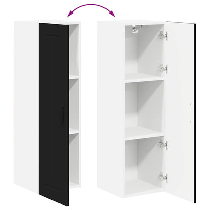 Kitchen Cabinet Black 30 x 31 x 100 cm Engineered Wood