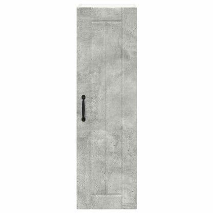Kitchen Cabinet Concrete Grey 30 x 31 x 100 cm Engineered Wood