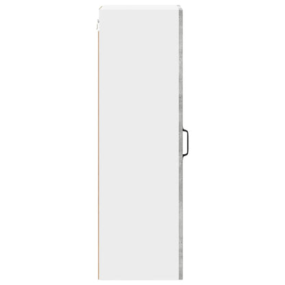 Kitchen Cabinet Concrete Grey 30 x 31 x 100 cm Engineered Wood