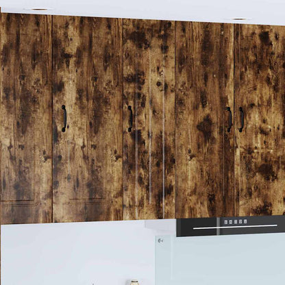 Kitchen Cabinet Smoked Oak 30 x 31 x 100 cm Engineered Wood