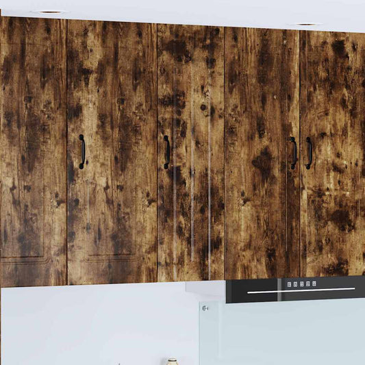Kitchen Cabinet Smoked Oak 30 x 31 x 100 cm Engineered Wood