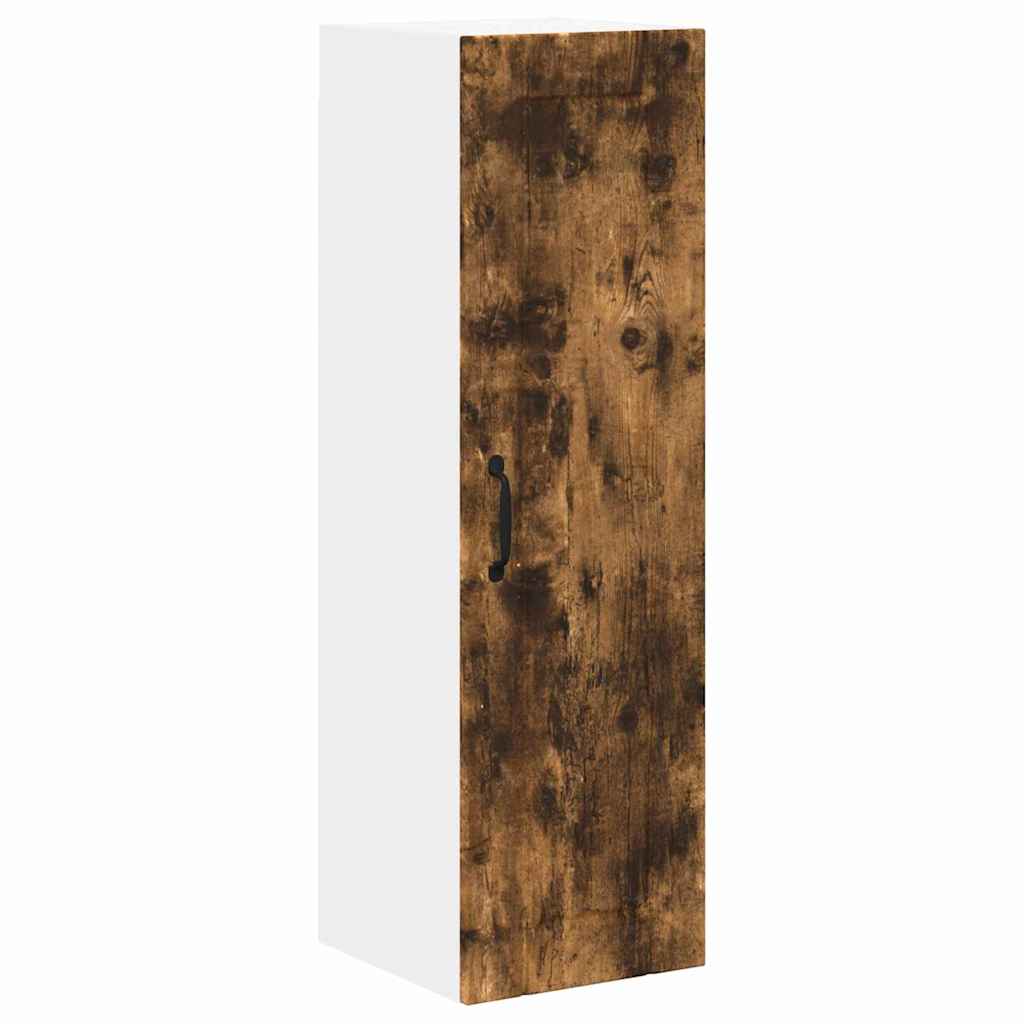 Kitchen Cabinet Smoked Oak 30 x 31 x 100 cm Engineered Wood