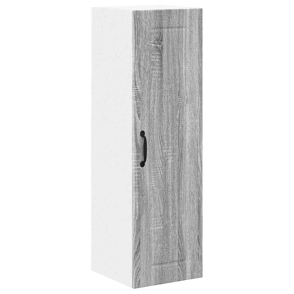 Kitchen Cabinet Grey Sonoma 30 x 31 x 100 cm Engineered Wood