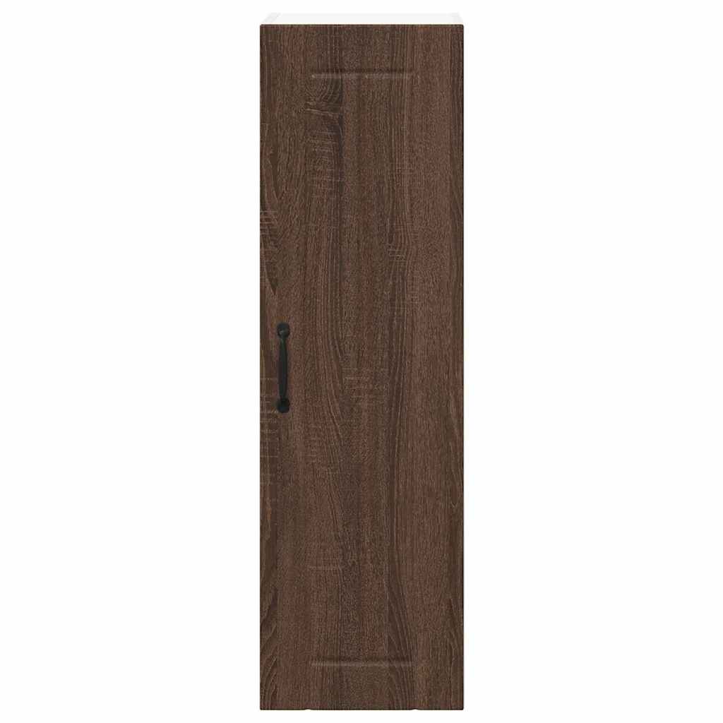 Kitchen Cabinet Brown Oak 30 x 31 x 100 cm Engineered Wood
