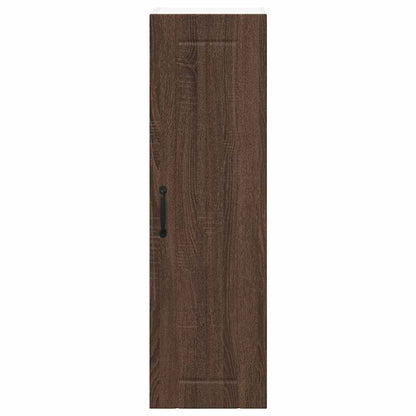 Kitchen Cabinet Brown Oak 30 x 31 x 100 cm Engineered Wood