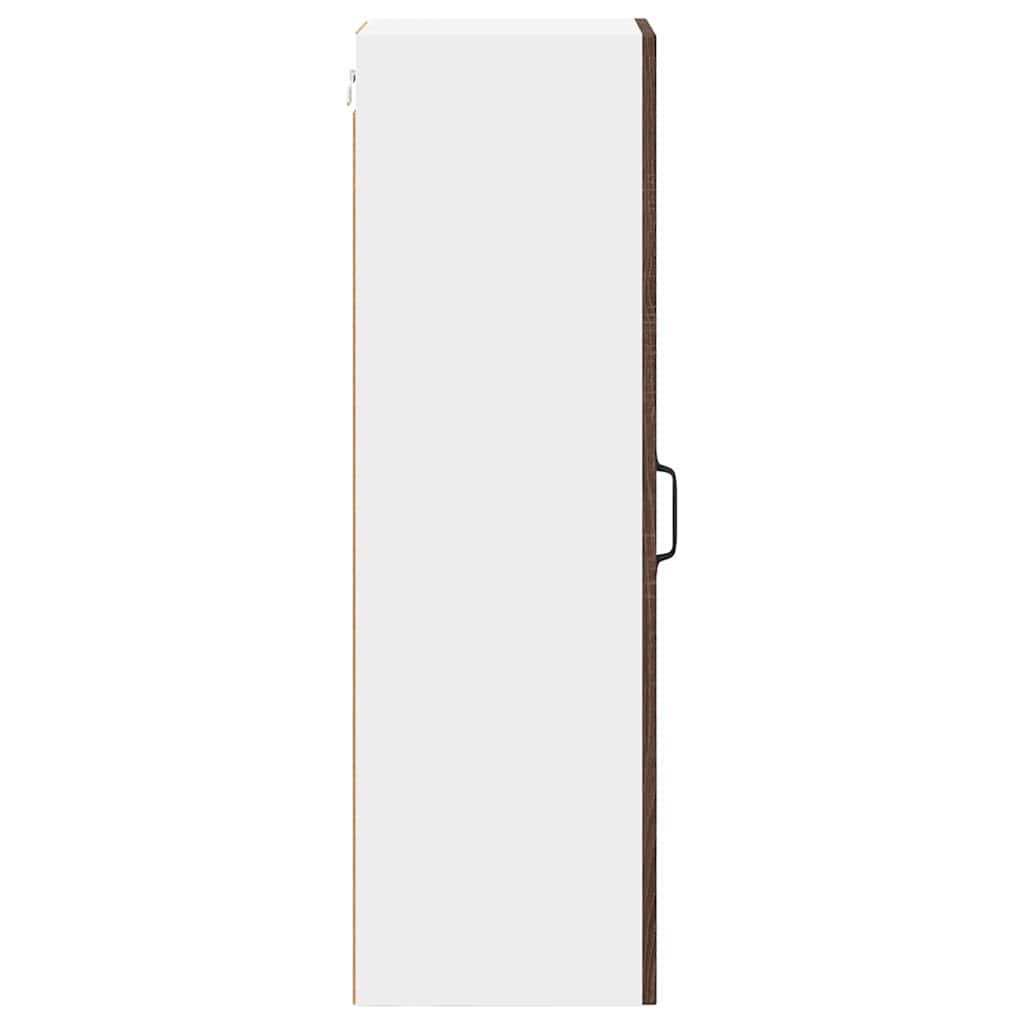 Kitchen Cabinet Brown Oak 30 x 31 x 100 cm Engineered Wood