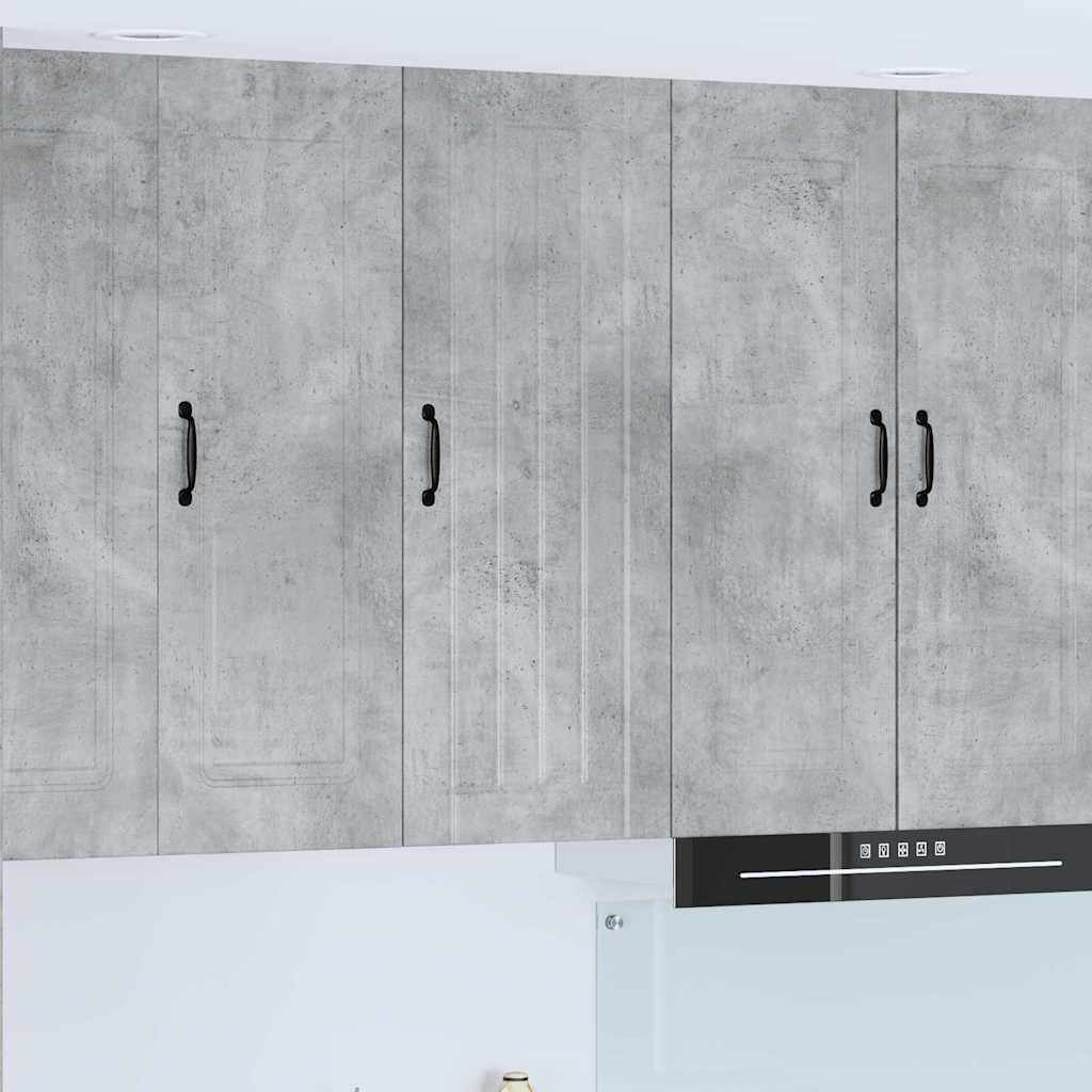 Kitchen Cabinet Concrete Grey 40 x 31 x 100 cm Engineered Wood