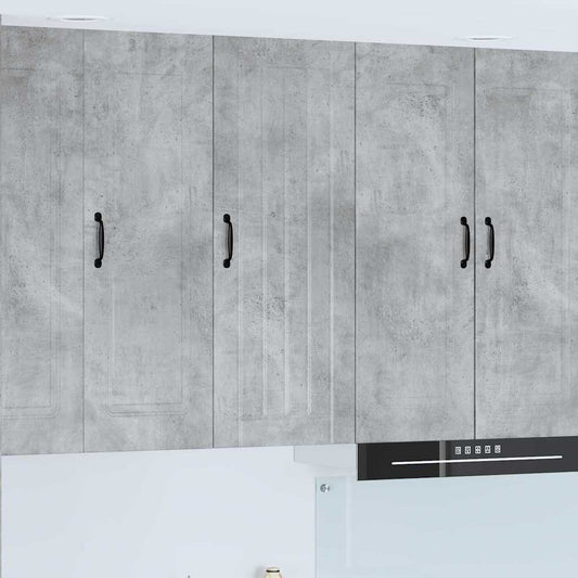 Kitchen Cabinet Concrete Grey 40 x 31 x 100 cm Engineered Wood