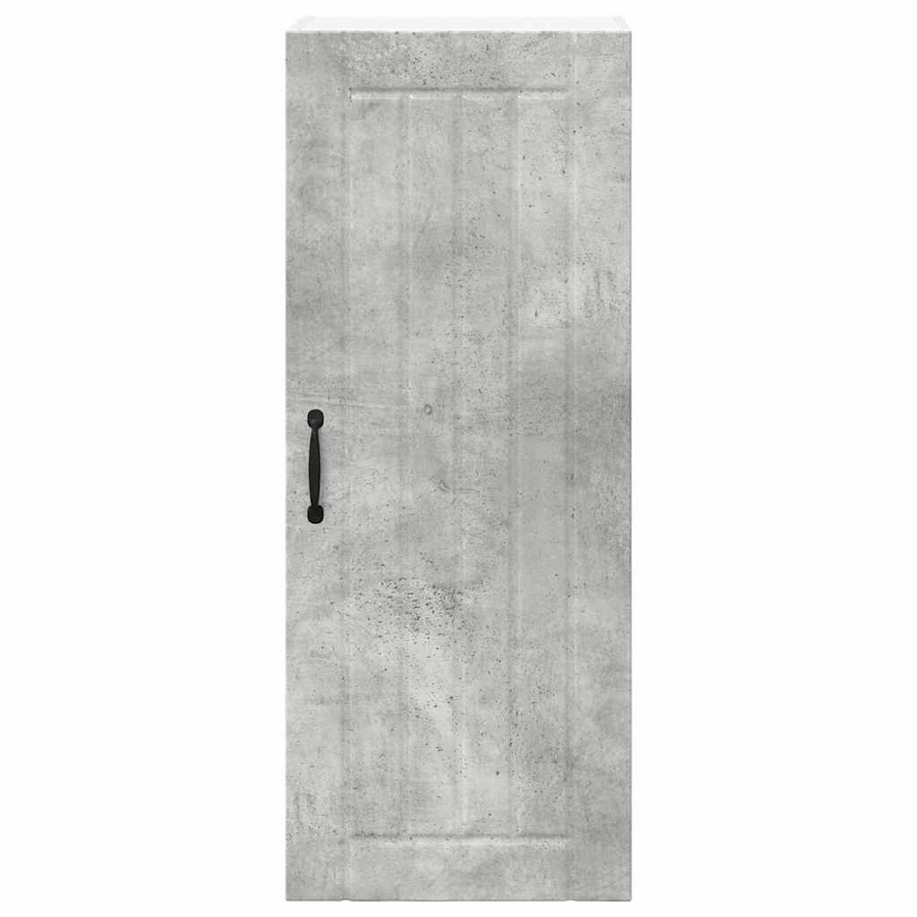 Kitchen Cabinet Concrete Grey 40 x 31 x 100 cm Engineered Wood