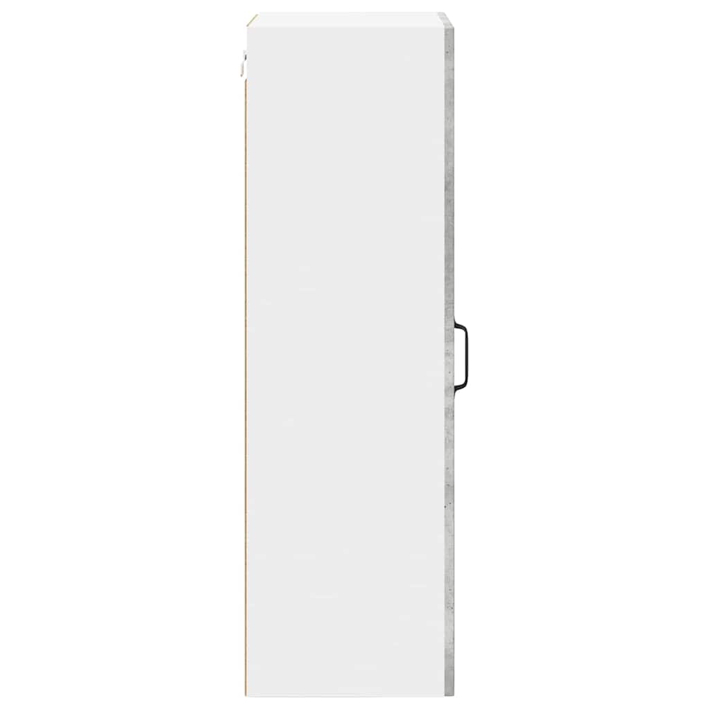 Kitchen Cabinet Concrete Grey 40 x 31 x 100 cm Engineered Wood