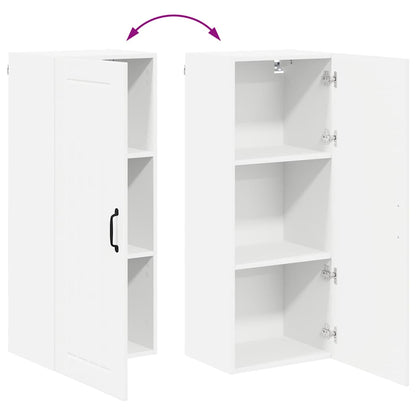 Kitchen Cabinet with Shelf High Gloss White 40 x 31 x 100 cm