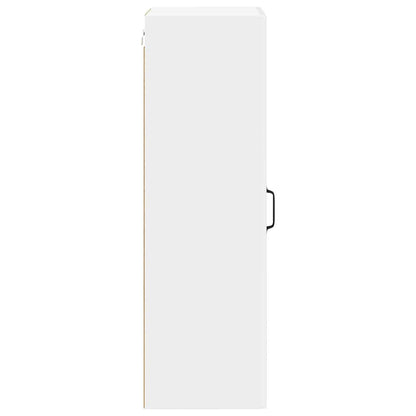 Kitchen Cabinet with Shelf High Gloss White 40 x 31 x 100 cm