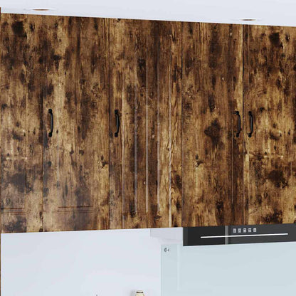 Kitchen Cabinet Smoked Oak 40 x 31 x 100 cm Engineered Wood