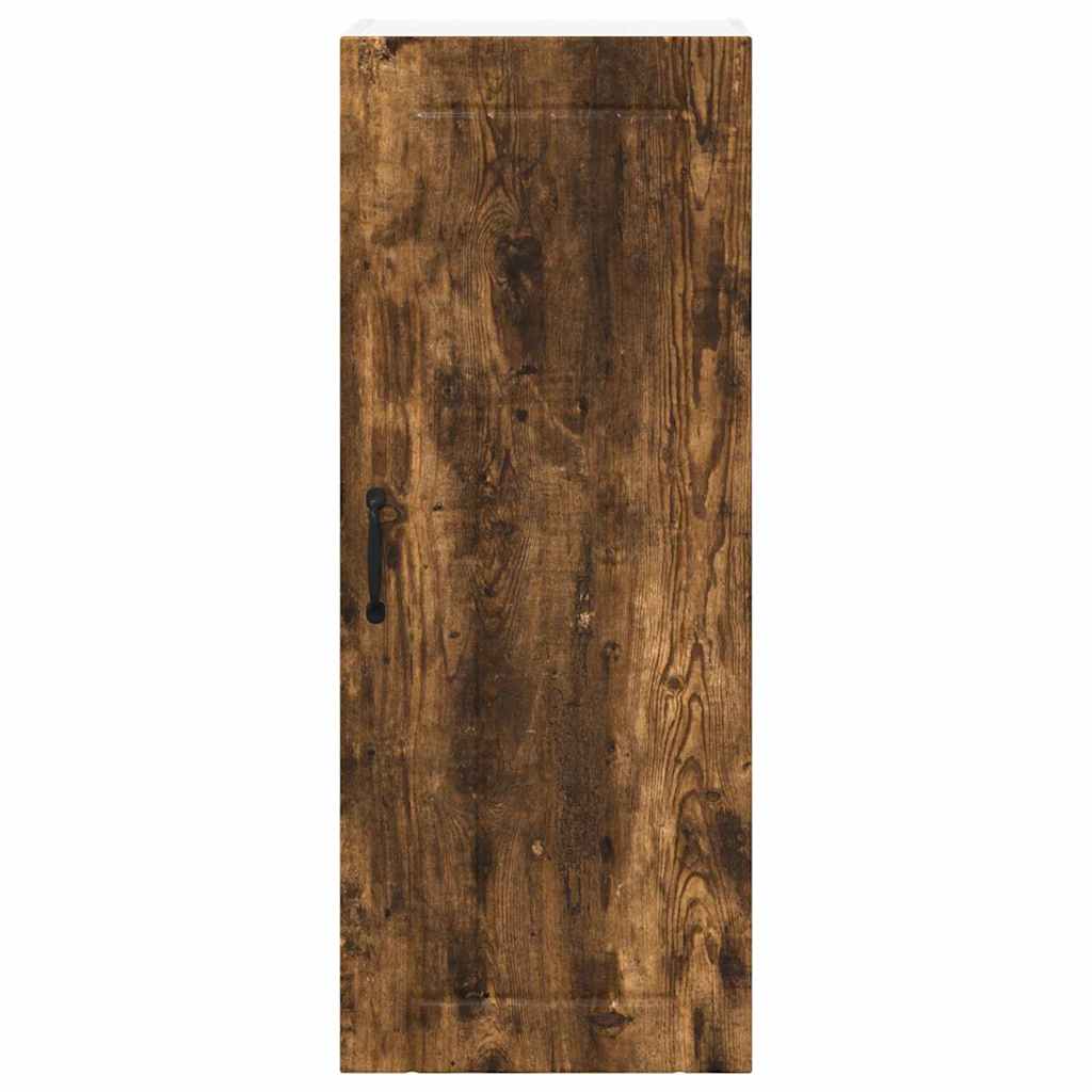 Kitchen Cabinet Smoked Oak 40 x 31 x 100 cm Engineered Wood