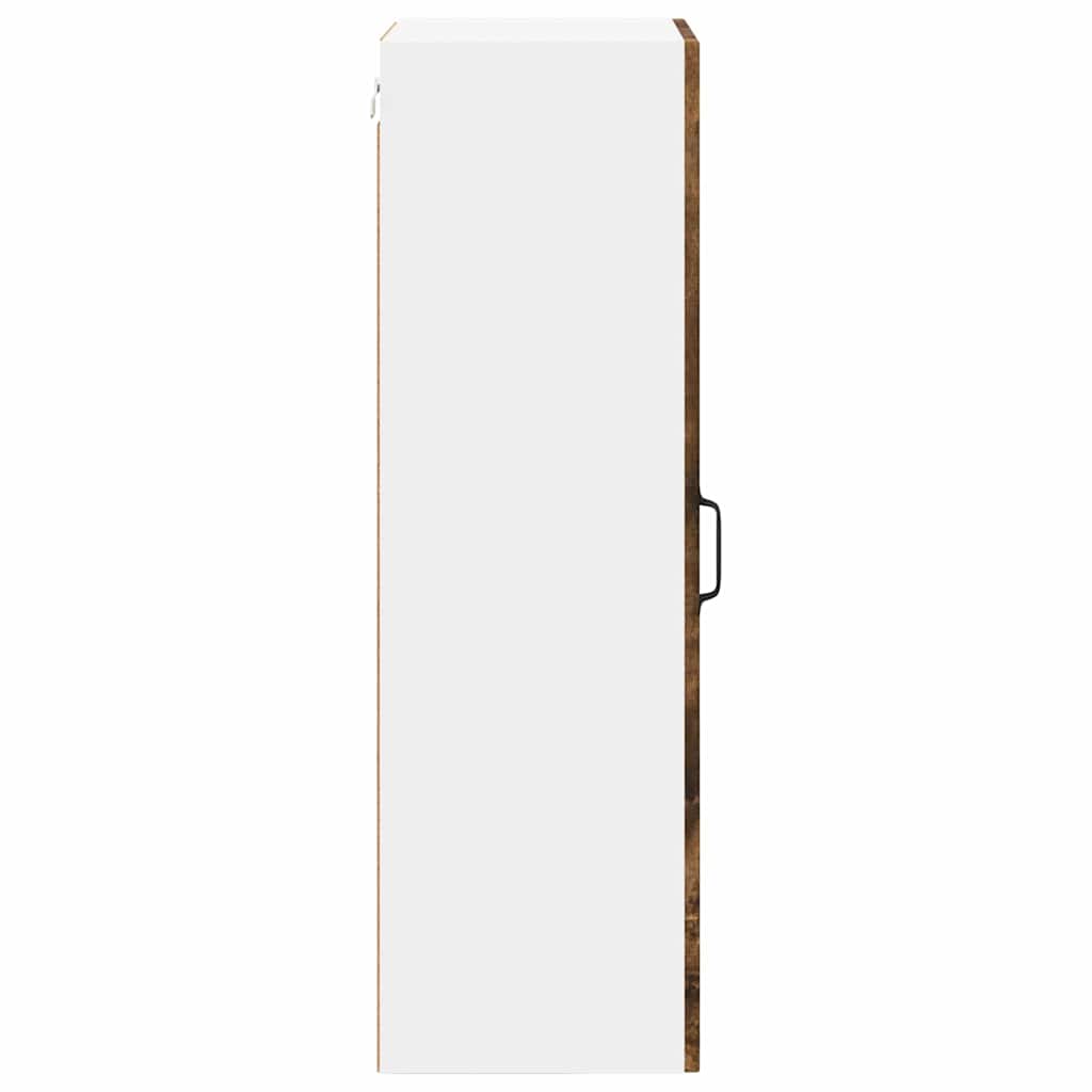 Kitchen Cabinet Smoked Oak 40 x 31 x 100 cm Engineered Wood