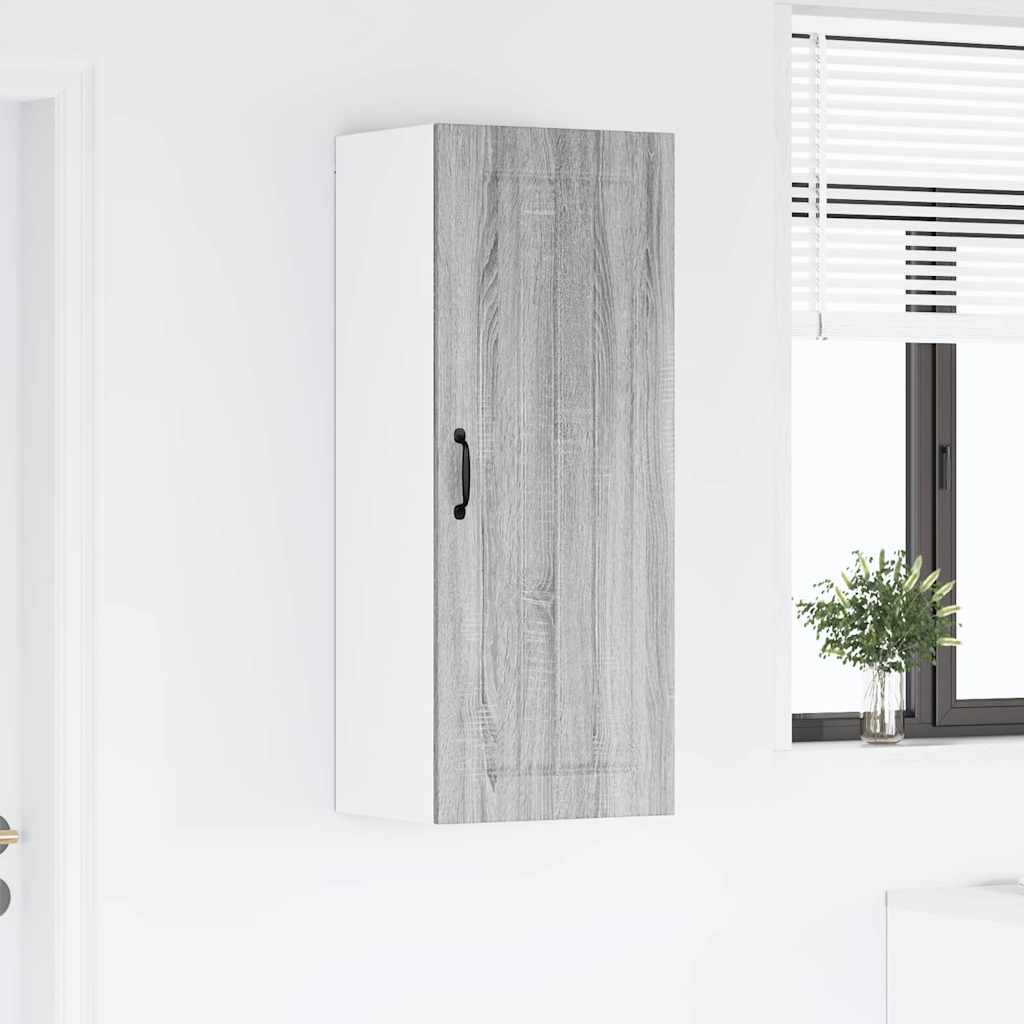 Kitchen Cabinet Grey Sonoma 40 x 31 x 100 cm Engineered Wood