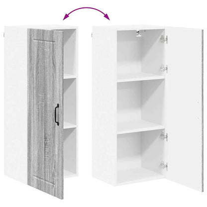 Kitchen Cabinet Grey Sonoma 40 x 31 x 100 cm Engineered Wood