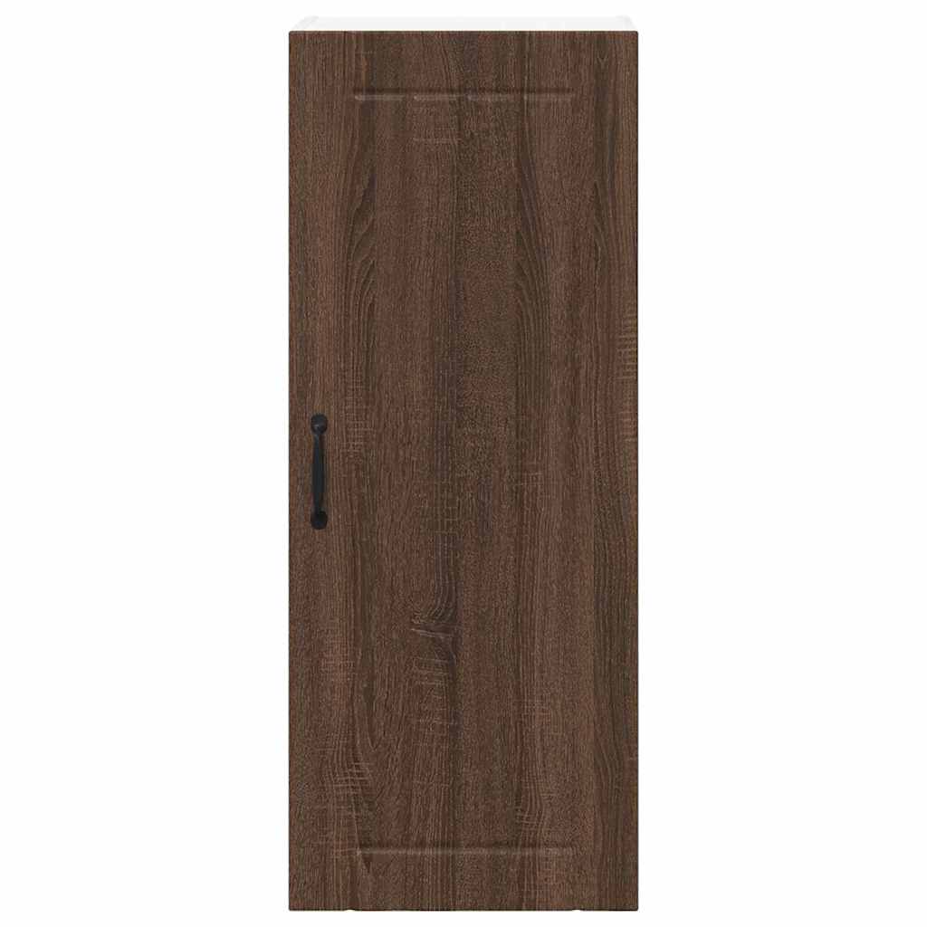 Kitchen Cabinet Brown Oak 40 x 31 x 100 cm Engineered Wood