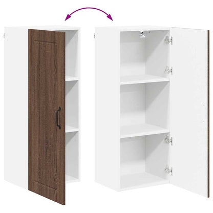 Kitchen Cabinet Brown Oak 40 x 31 x 100 cm Engineered Wood