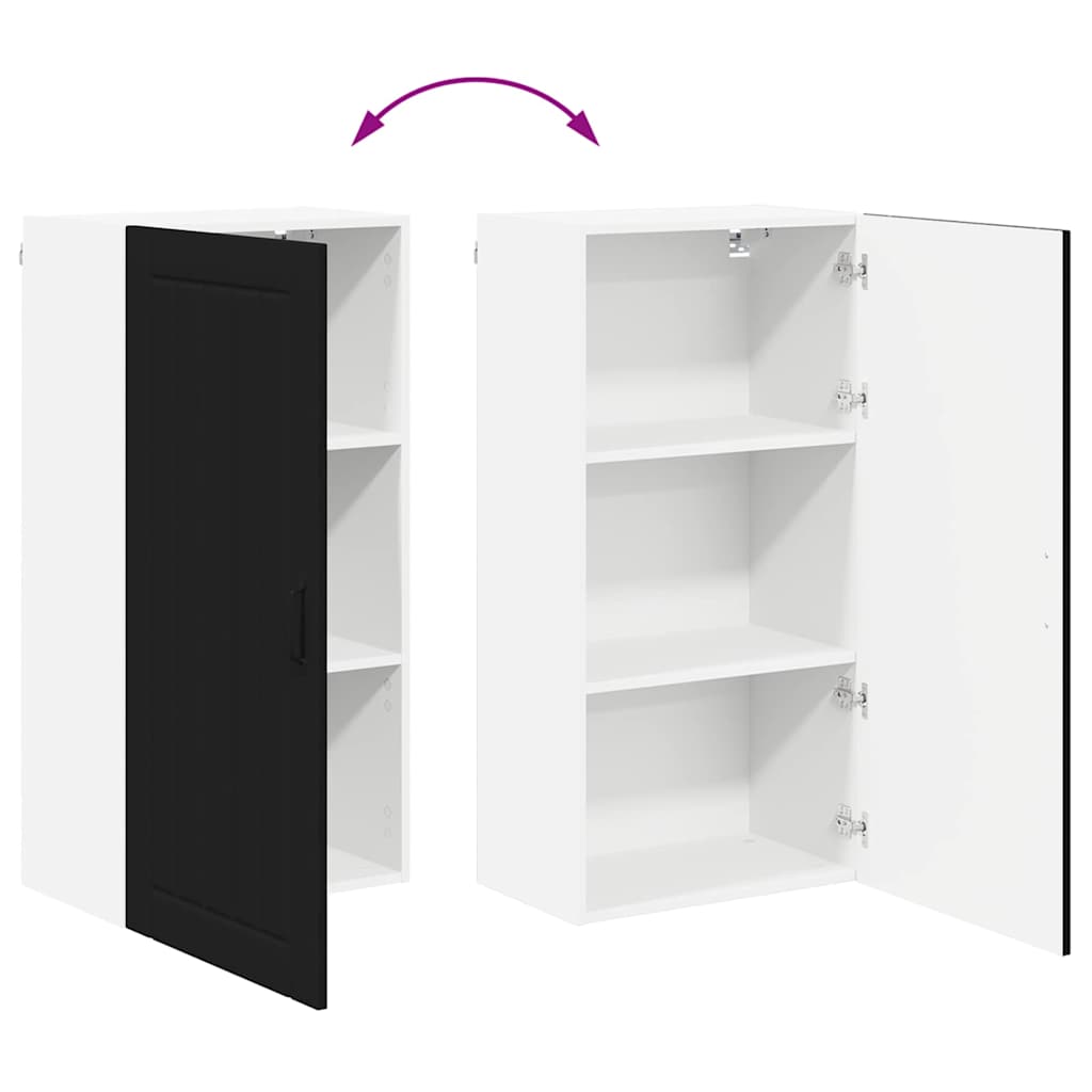 Kitchen Cabinet Black 50 x 31 x 100 cm Engineered Wood