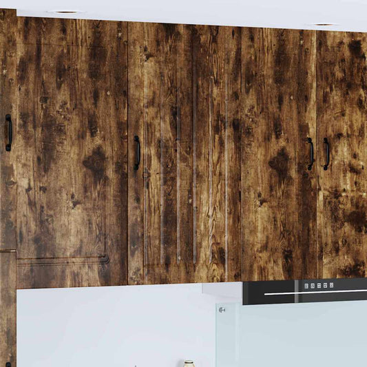 Kitchen Cabinet Smoked Oak 50 x 31 x 100 cm Engineered Wood