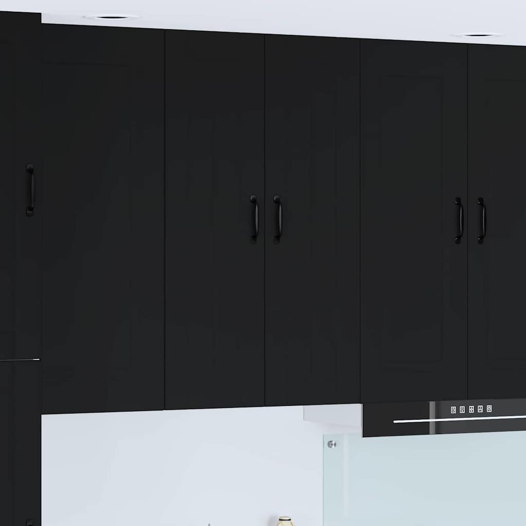 Kitchen Cabinet Black 60 x 31 x 100 cm Engineered Wood