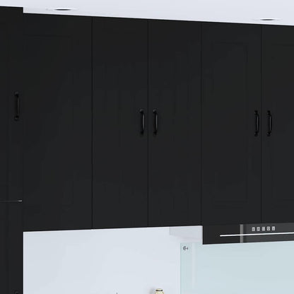 Kitchen Cabinet Black 60 x 31 x 100 cm Engineered Wood