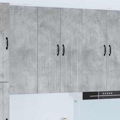 Kitchen Cabinet Concrete Grey 60 x 31 x 100 cm Engineered Wood