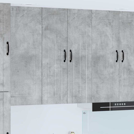 Kitchen Cabinet Concrete Grey 60 x 31 x 100 cm Engineered Wood
