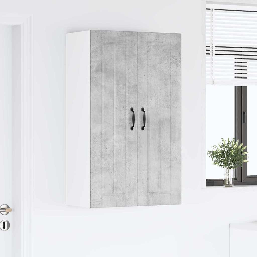Kitchen Cabinet Concrete Grey 60 x 31 x 100 cm Engineered Wood