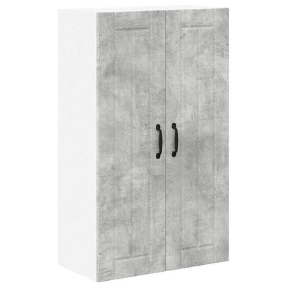 Kitchen Cabinet Concrete Grey 60 x 31 x 100 cm Engineered Wood