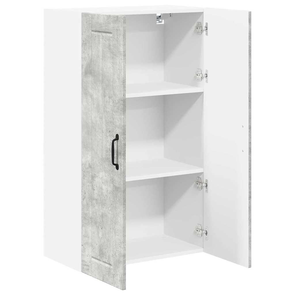 Kitchen Cabinet Concrete Grey 60 x 31 x 100 cm Engineered Wood