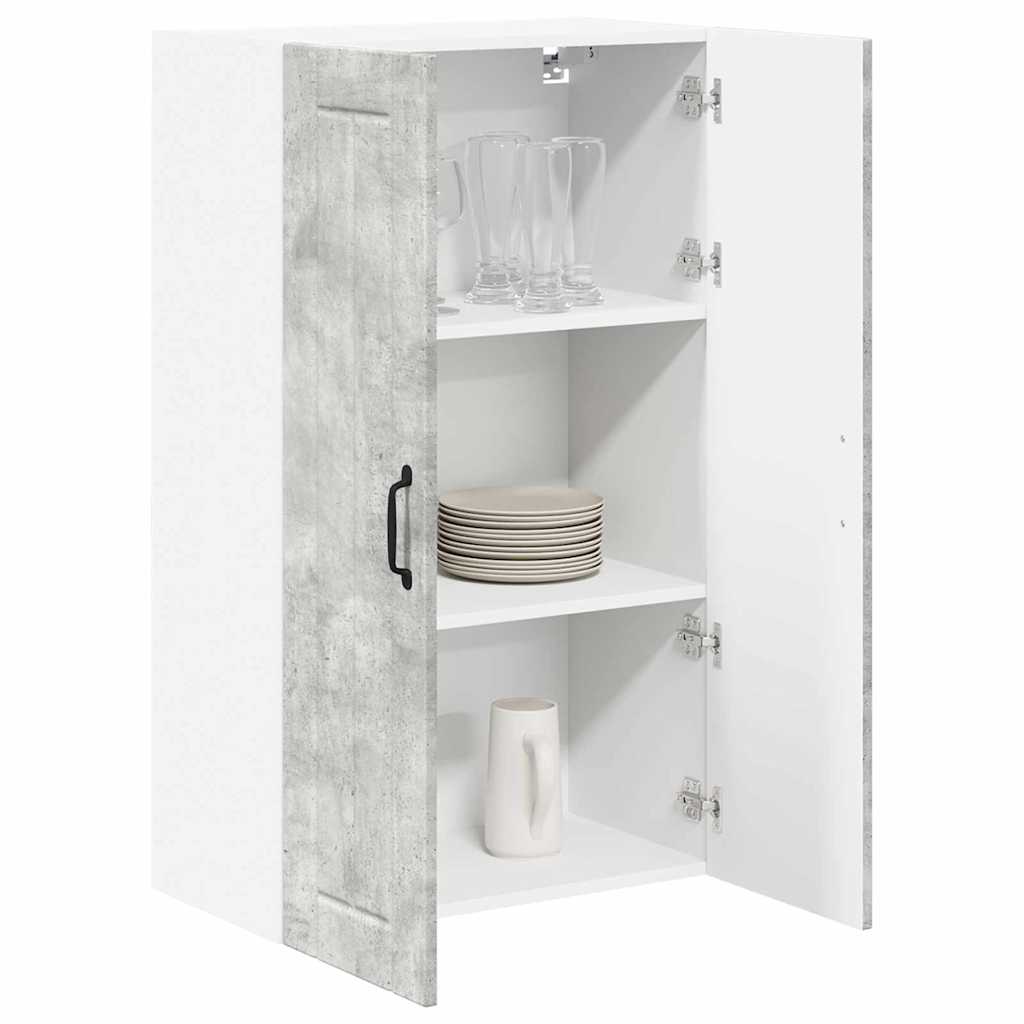 Kitchen Cabinet Concrete Grey 60 x 31 x 100 cm Engineered Wood