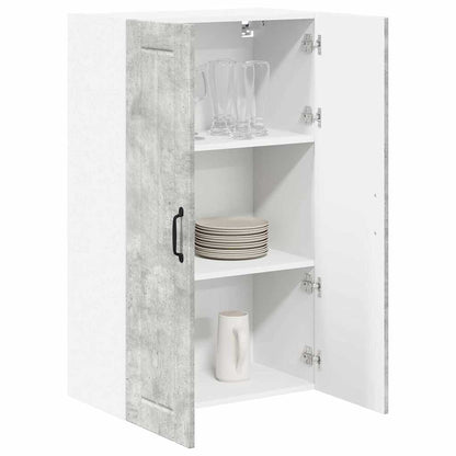 Kitchen Cabinet Concrete Grey 60 x 31 x 100 cm Engineered Wood