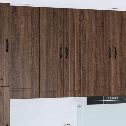 Kitchen Cabinet Brown Oak 60 x 31 x 100 cm Engineered Wood