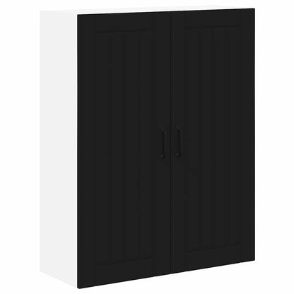 Kitchen Cabinet Black 80 x 31 x 100 cm Engineered Wood