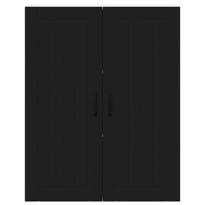 Kitchen Cabinet Black 80 x 31 x 100 cm Engineered Wood