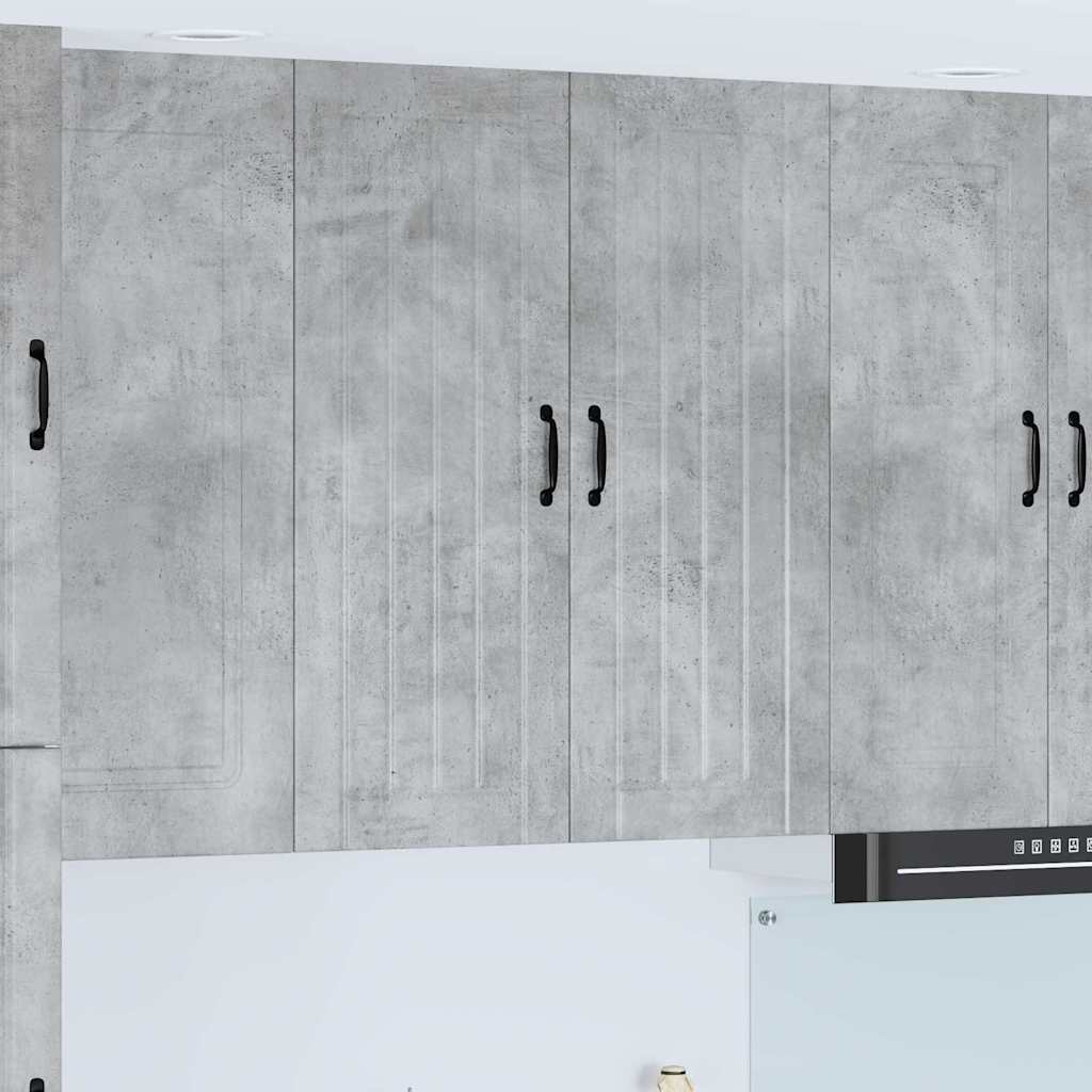 Kitchen Cabinet Concrete Grey 80 x 31 x 100 cm Engineered Wood