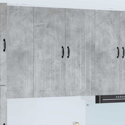 Kitchen Cabinet Concrete Grey 80 x 31 x 100 cm Engineered Wood