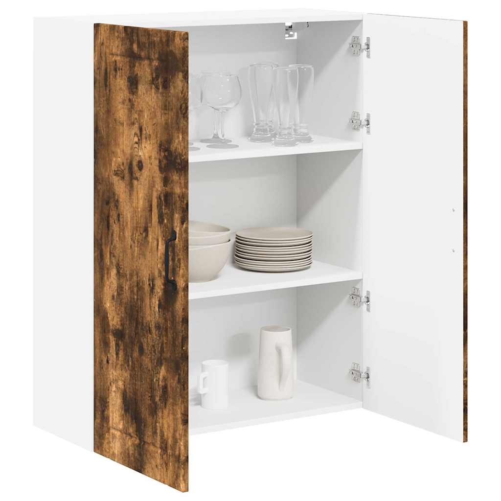 Kitchen Cabinet Smoked Oak 80 x 31 x 100 cm Engineered Wood