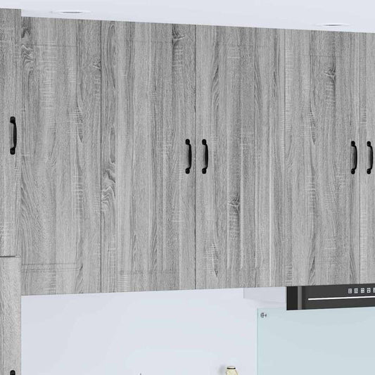 Kitchen Cabinet Grey Sonoma 80 x 31 x 100 cm Engineered Wood