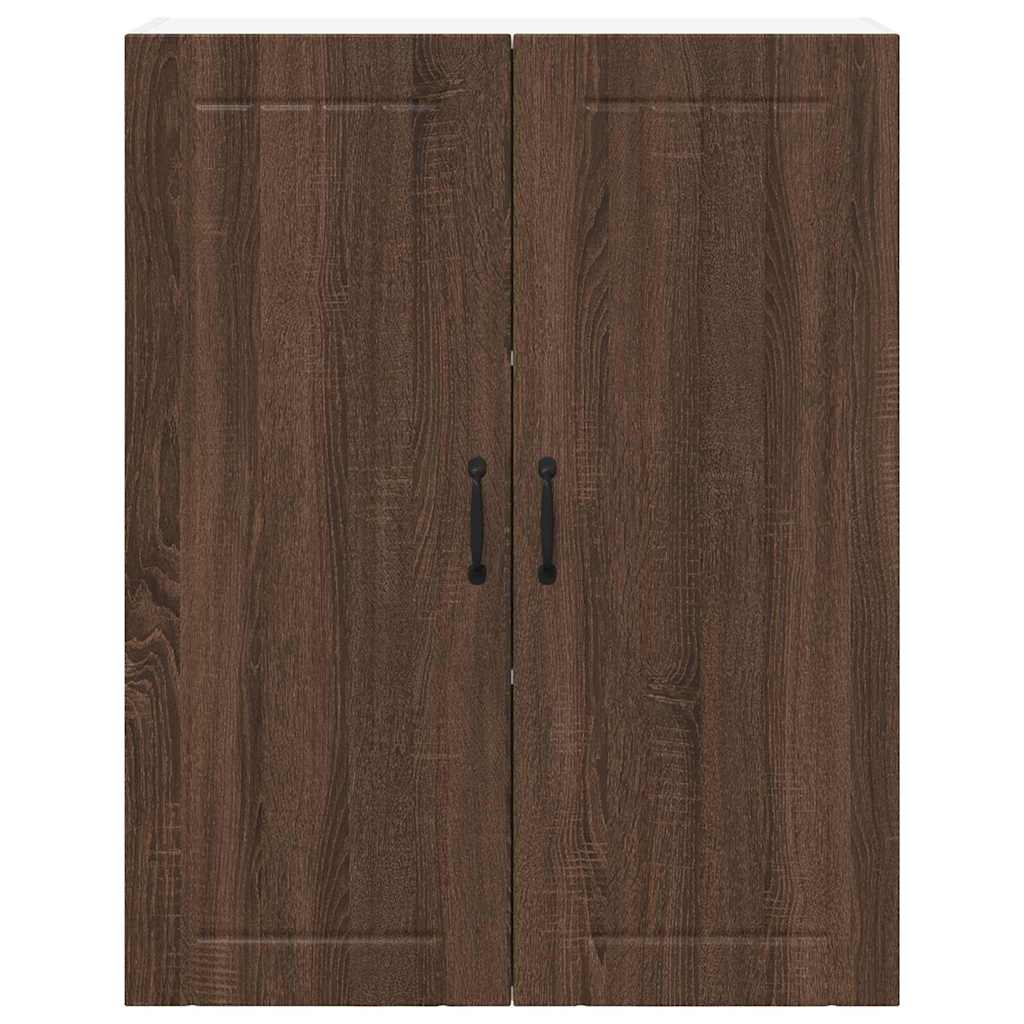 Kitchen Wall Cabinet Brown Oak 80 x 31 x 100 cm Engineered Wood