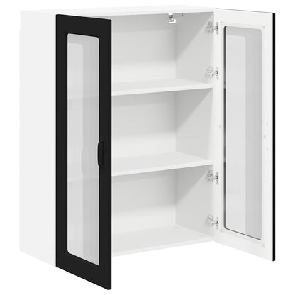 Kitchen Wall Cabinet Black 80 x 31 x 100 cm Engineered Wood