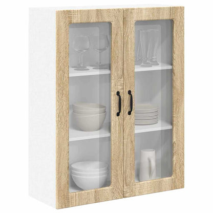Kitchen Wall Cabinet with Shelf Sonoma Oak 80 x 31 x 100 cm