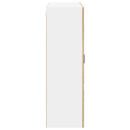 Kitchen Wall Cabinet with Shelf Sonoma Oak 80 x 31 x 100 cm