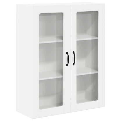 Kitchen Wall Cabinet High Gloss White 80 x 31 x 100 cm