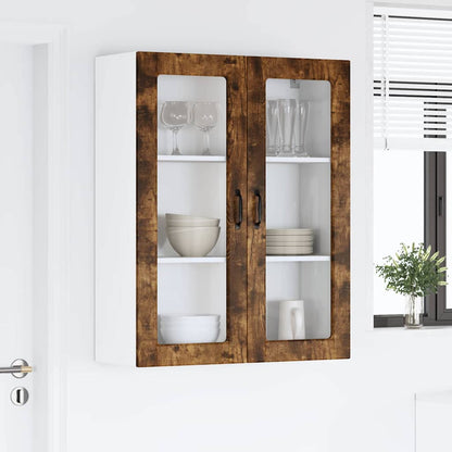Kitchen Wall Cabinet with Shelf Smoked Oak 80 x 31 x 100 cm
