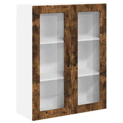 Kitchen Wall Cabinet with Shelf Smoked Oak 80 x 31 x 100 cm