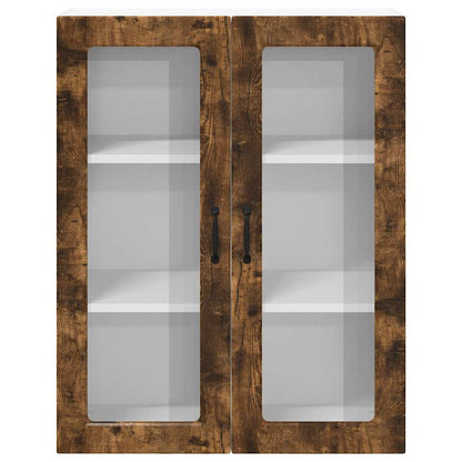 Kitchen Wall Cabinet with Shelf Smoked Oak 80 x 31 x 100 cm